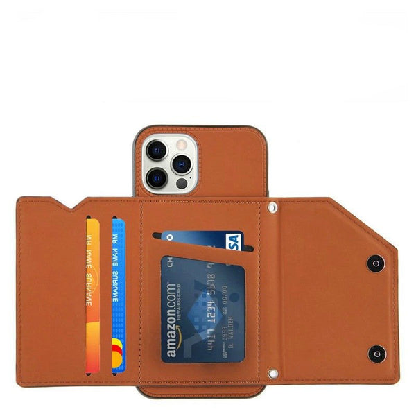 Double Fold iPhone Wallet Case - ChunkCase