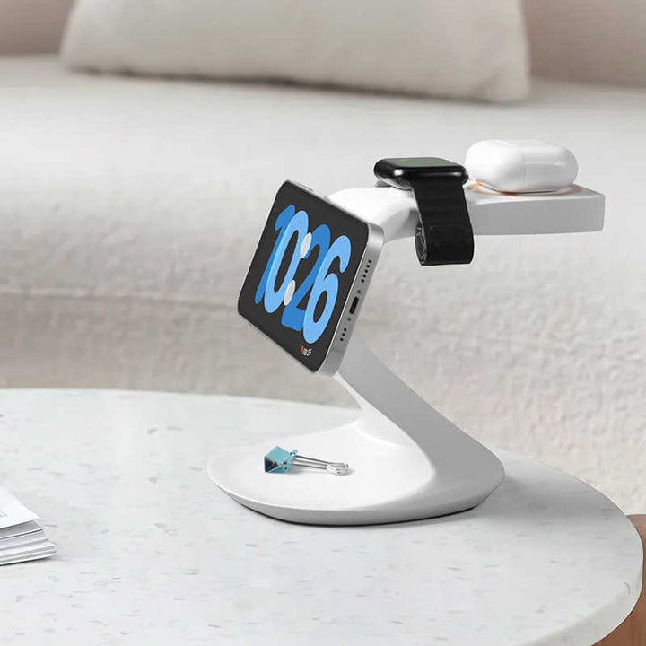 Creative Three-in-one Magsafe Magnetic Phone Holder Wireless Charging