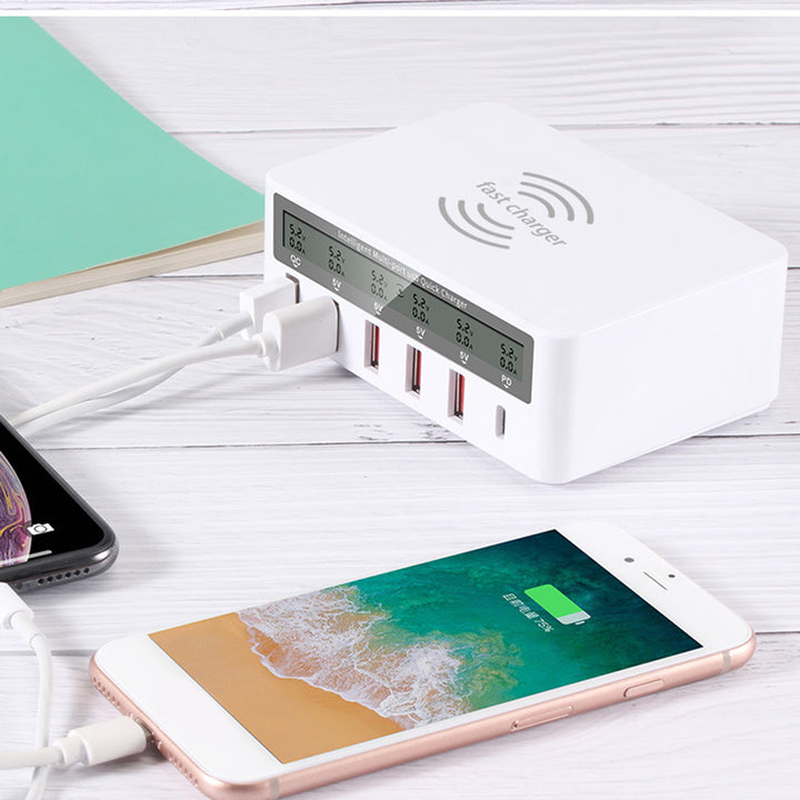Wireless Charger USB Smart Phone Charging Row Plug - ChunkCase