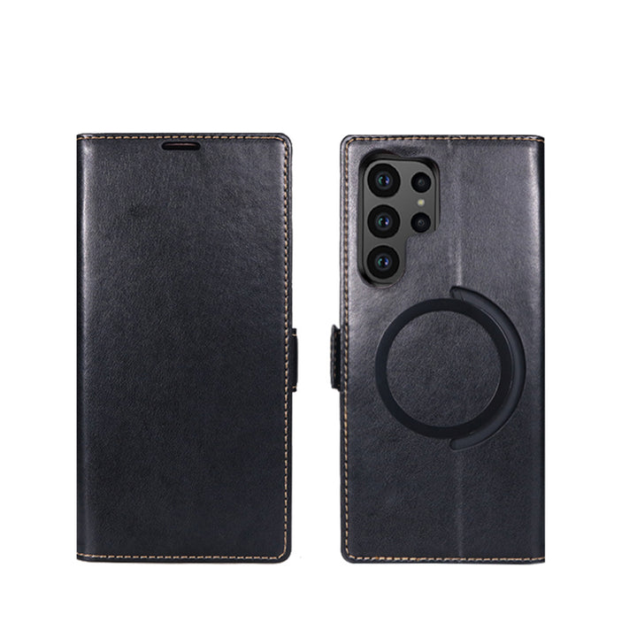 Retro Leather Samsung Galaxy Case - ChunkCase