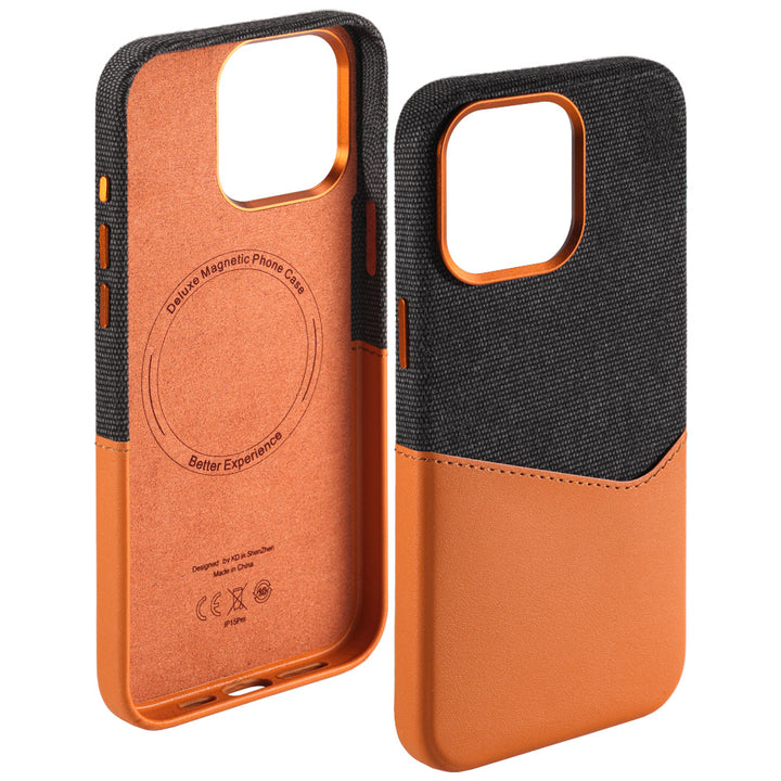 Card Holder Leather iPhone Case with MagSafe