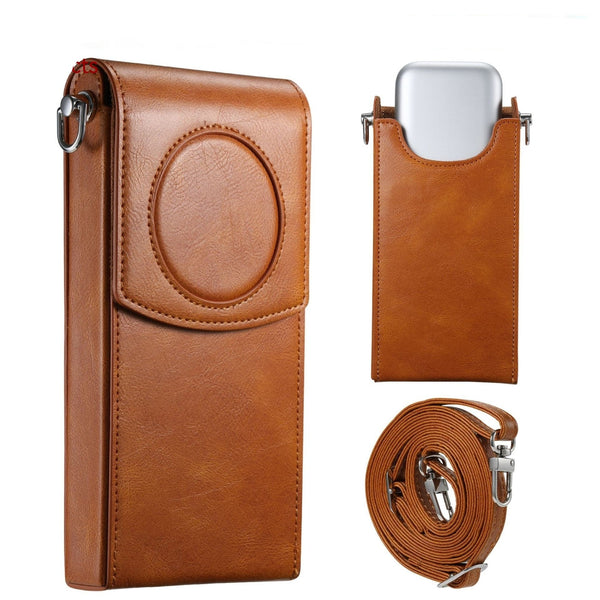 Leather Vision Pro Power Sleeve Satchel