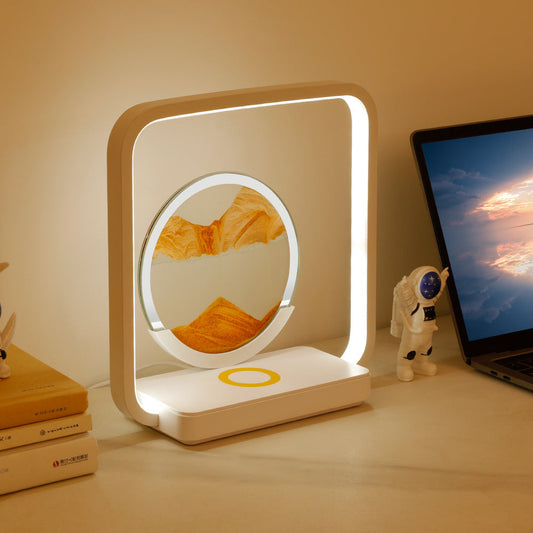 iPhone MagSafe Quicksand Night Lamp Wireless Charger