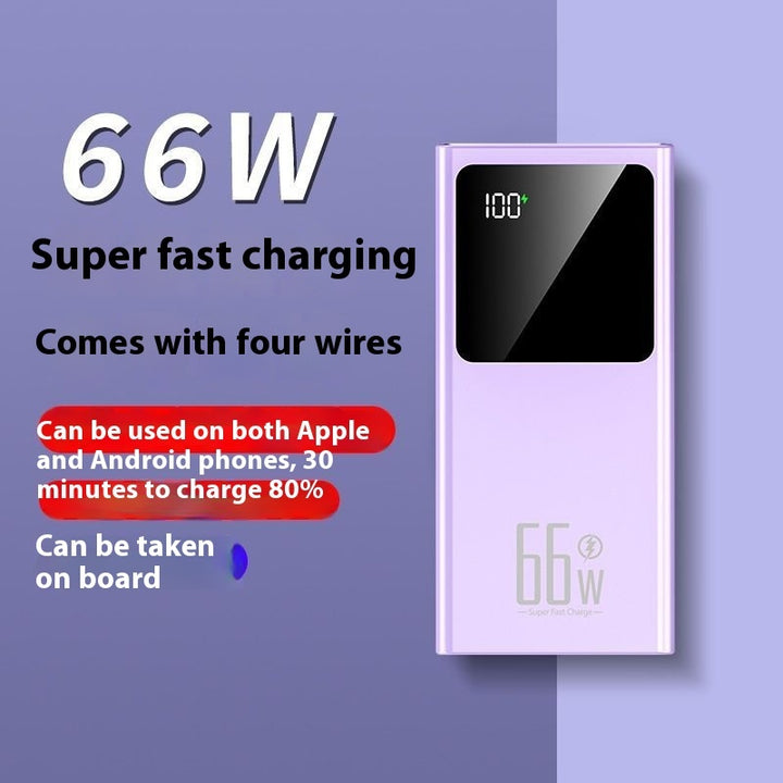 Ultra Large Capacity Ultra-thin Portable Mini Power Bank