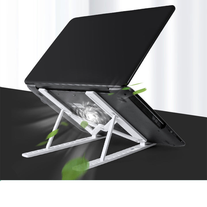 Portable Folding Laptop Stand with Optional Mobile Phone Holder - ChunkCase