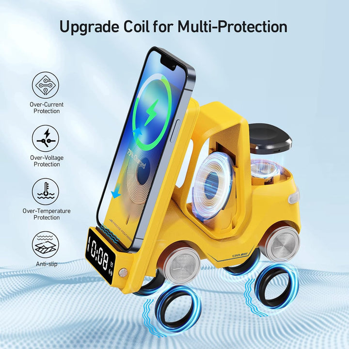 Forklift Truck 3-in-1 Wireless Charger