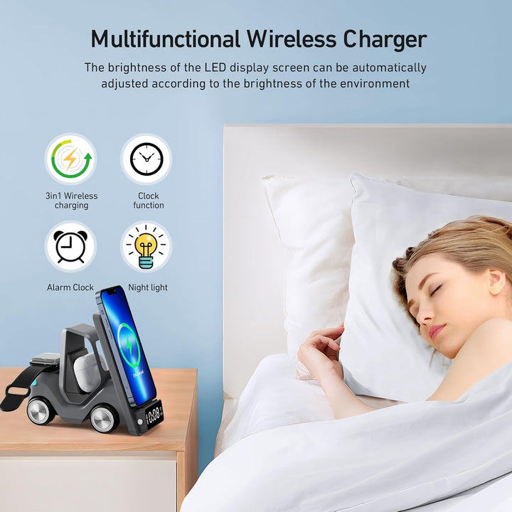 Forklift Truck 3-in-1 Wireless Charger