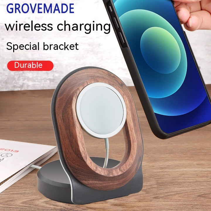 WoodMag Universal Magnetic Wireless Charging Stand