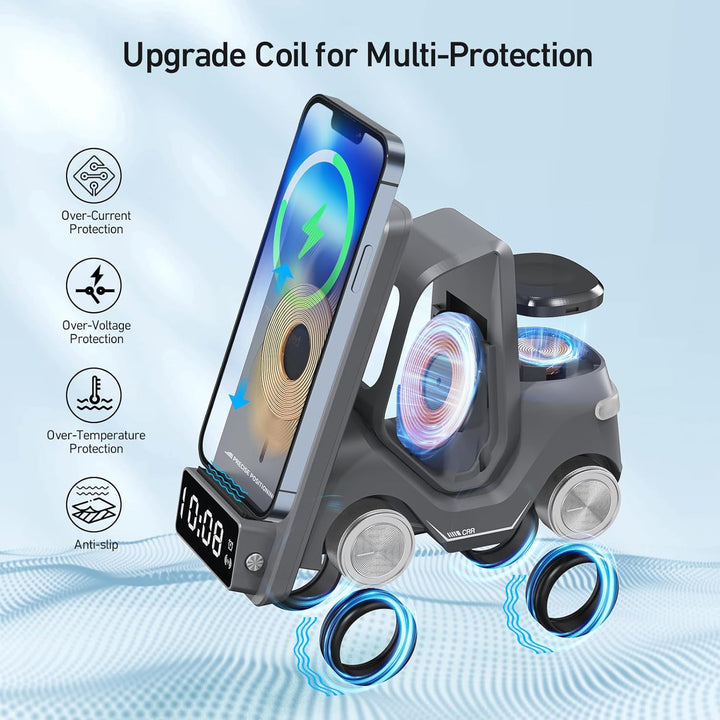 Forklift Truck 3-in-1 Wireless Charger