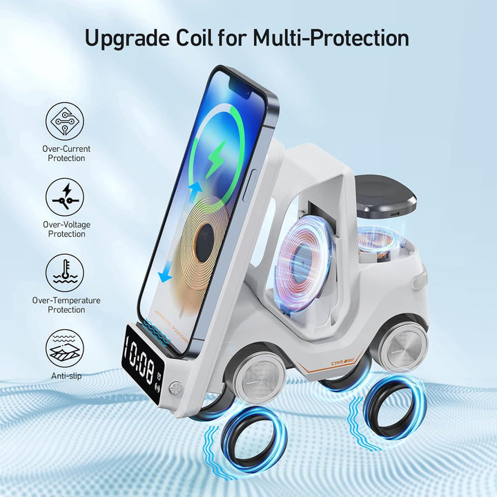 Forklift Truck 3-in-1 Wireless Charger