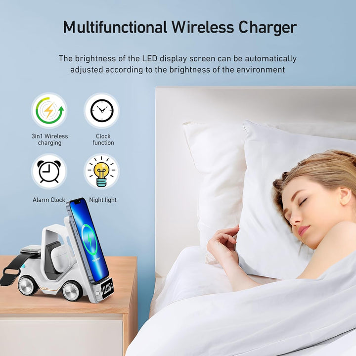 Forklift Truck 3-in-1 Wireless Charger