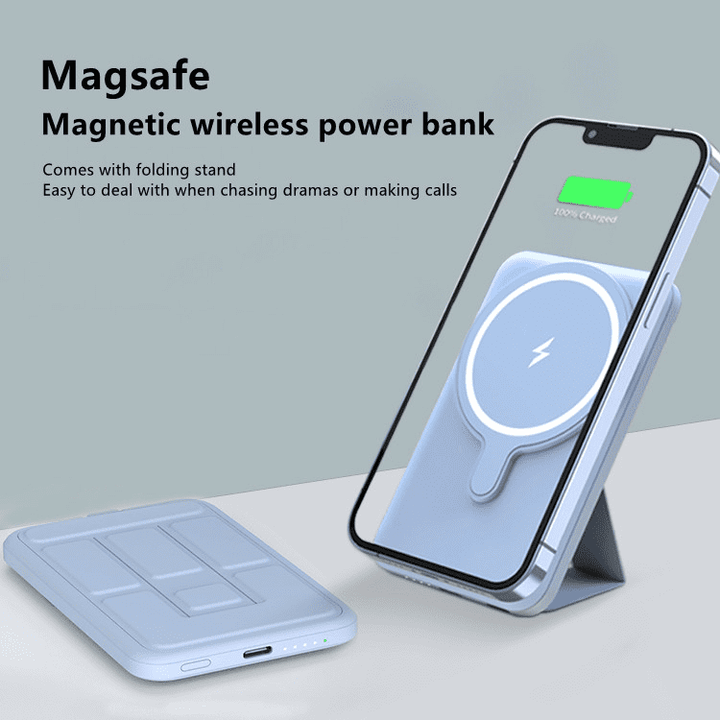 Ultra-Sleek 10000mAh Magsafe Wireless Power Bank - ChunkCase