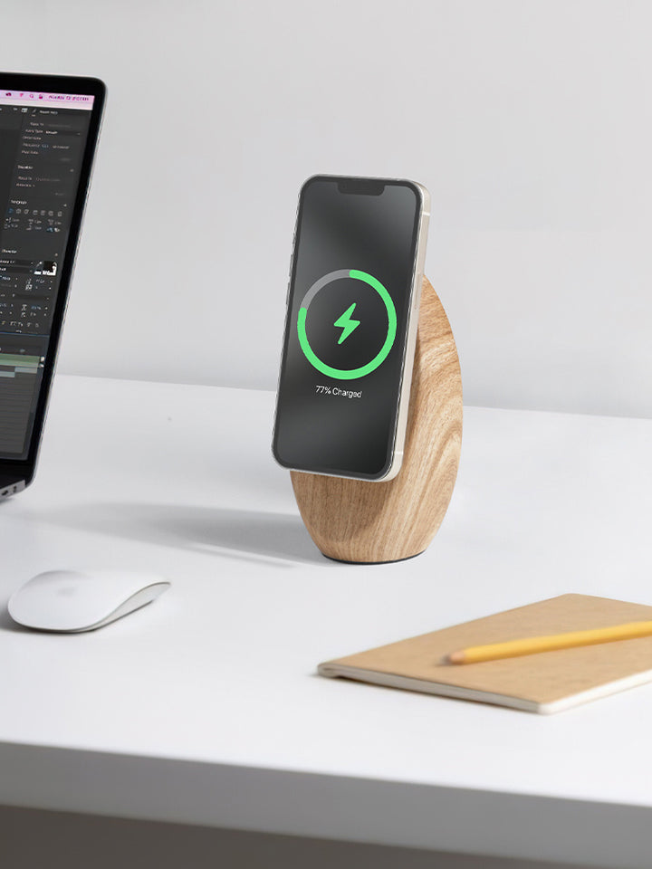 OvaCharge Minimalist Oval MagSafe Wireless Charger