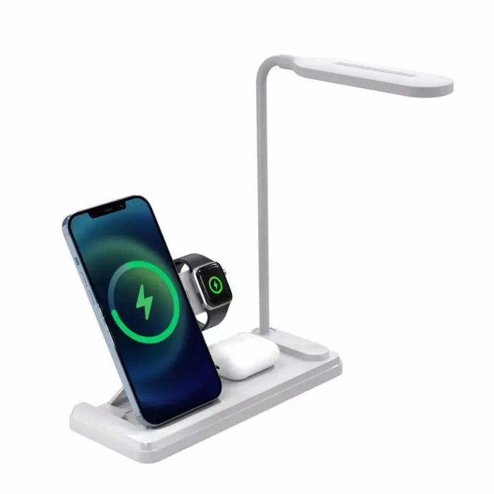 Multifunctional 4-in-1 Wireless Charging Lamp