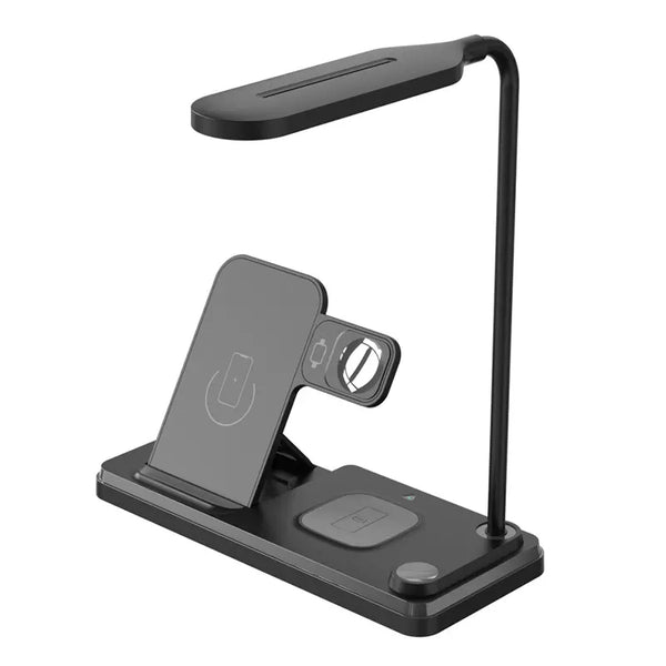 4-in-1 Wireless Charging Lamp | Desk Lamp with 15W Fast Charging | ChunkCase