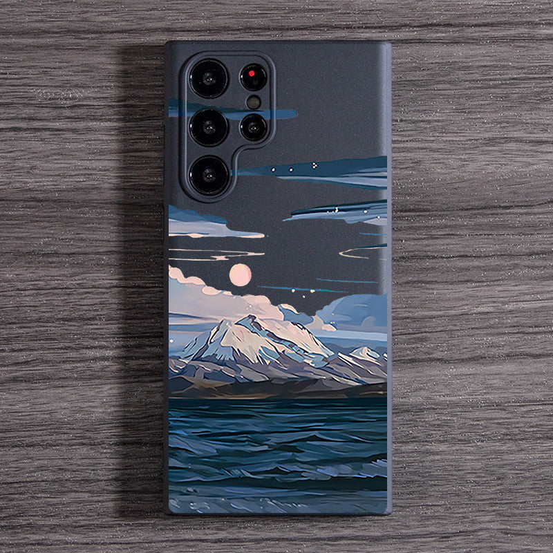Sunset and Mountain Samsung Galaxy Case