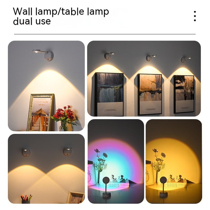 Rechargeable LED Wall Spotlight Luminaire - ChunkCase
