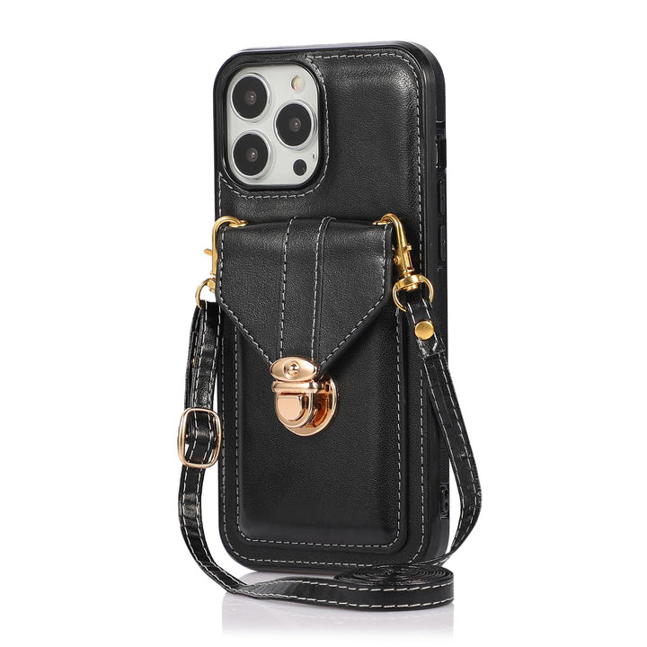 Gold Buckle with Lanyard and Card Holder Samsung Galaxy Case - ChunkCase