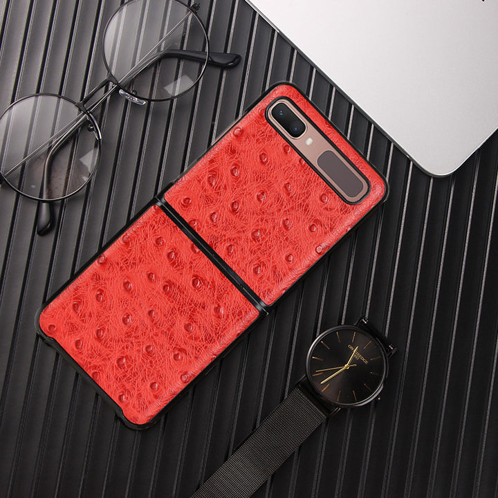 Camel Pattern Business Leather Samsung Galaxy Flip Case - ChunkCase
