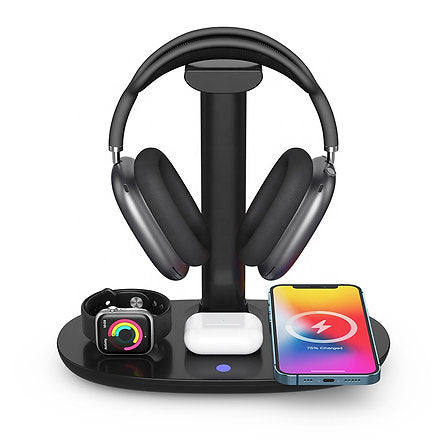 MagSafe Wireless Charging Dock with Headphone Hanger | ChunkCase