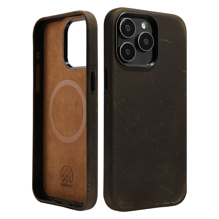 Genuine Cattlehide Leather iPhone Case