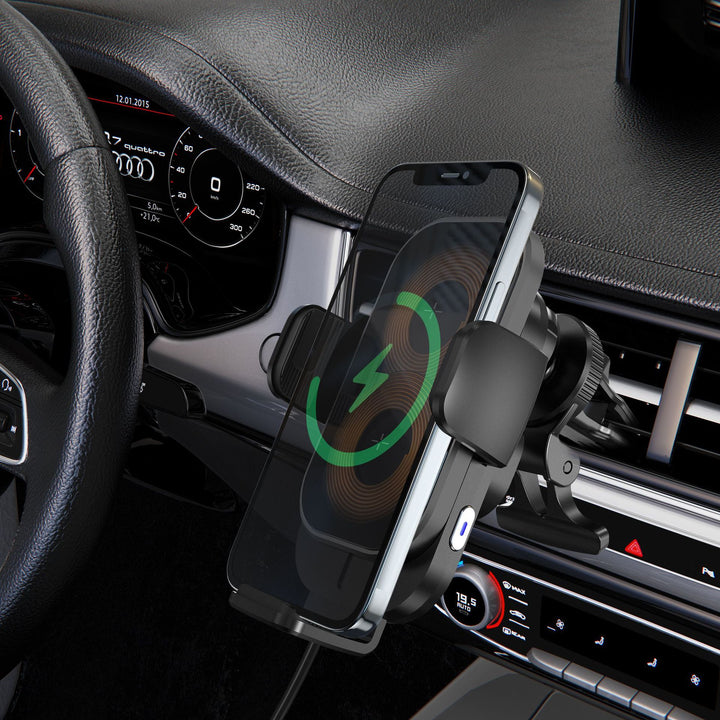 Bronze Wired Foldable Car Wireless Charger