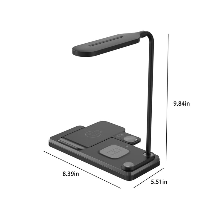 Multifunctional 4-in-1 Wireless Charging Lamp