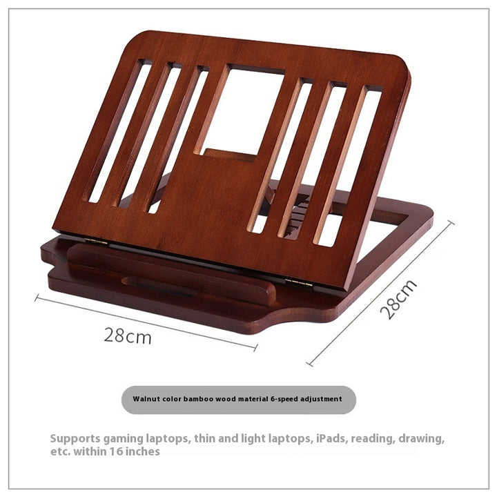 EcoView Bamboo Notebook Stand