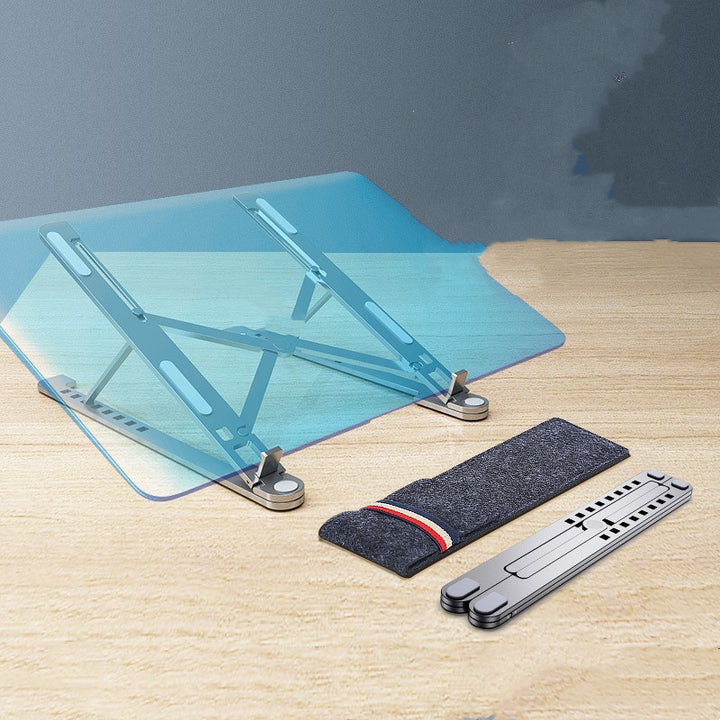 Laptop Stand Aluminum Alloy Foldable Storage Portable - ChunkCase