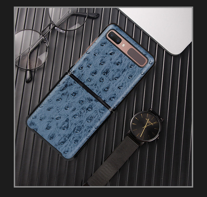 Camel Pattern Business Leather Samsung Galaxy Flip Case - ChunkCase