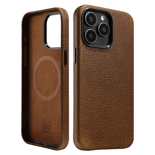 Genuine Cattlehide Leather iPhone Case