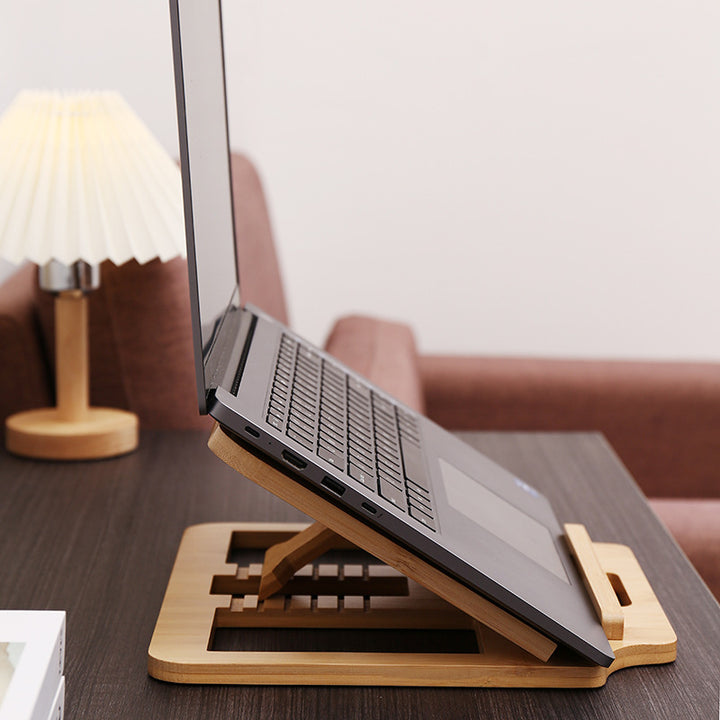 EcoView Bamboo Notebook Stand