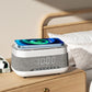 Smart Multifunctional Alarm Clock with Bluetooth Speaker and Wireless Charger