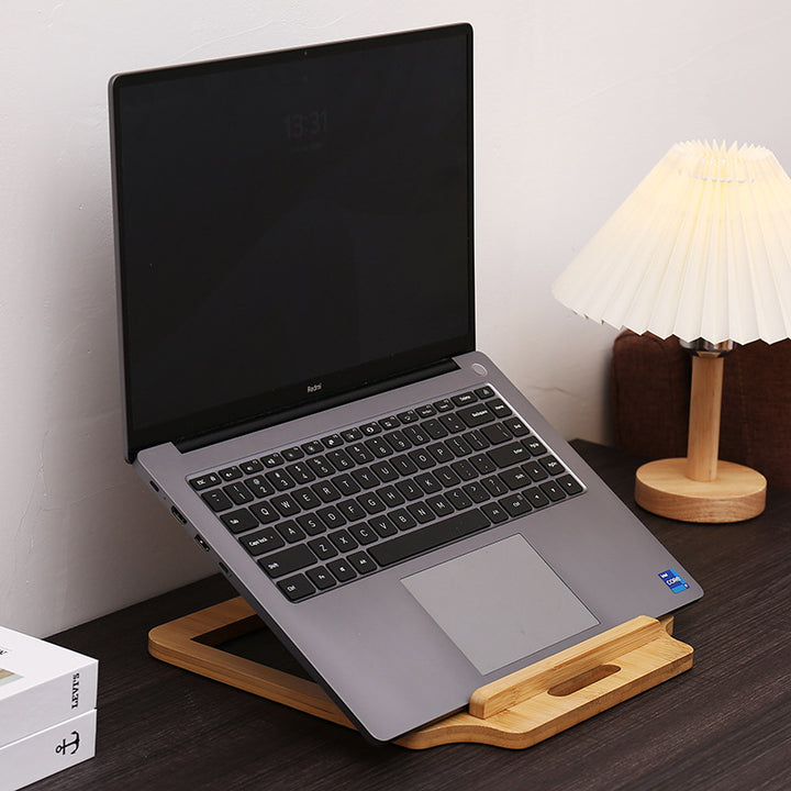 EcoView Bamboo Notebook Stand