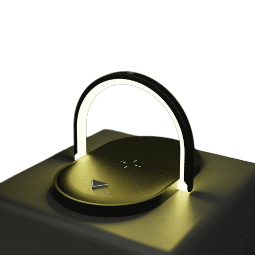 Futuristic Wireless Charger and Night Light