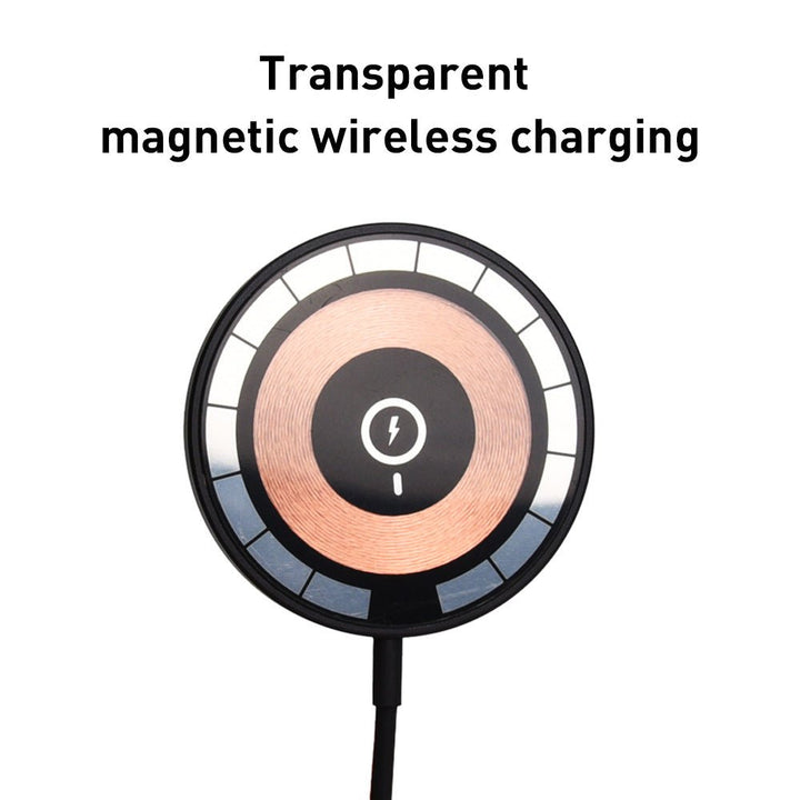 2-In-1 Transparent Wireless Charger - ChunkCase