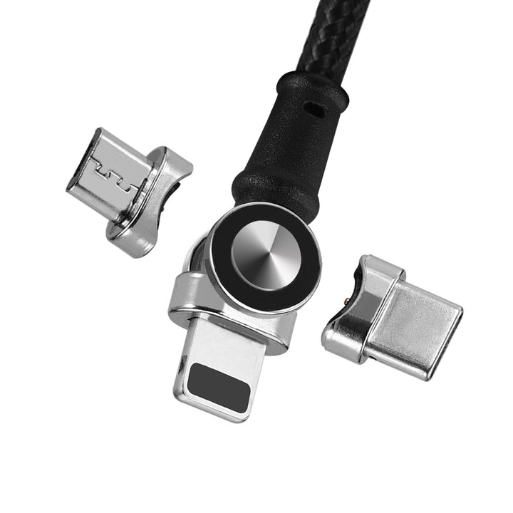 3-in-1 Magnetic Interchangeable Charging Cable