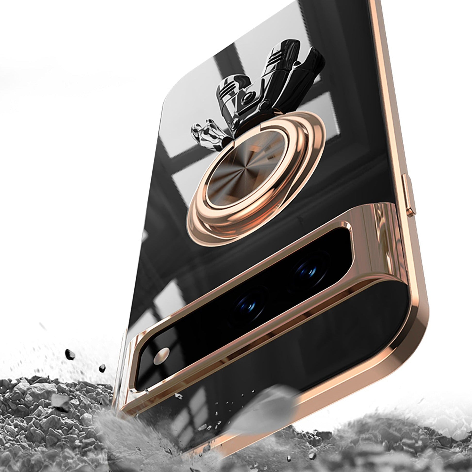 Astronaut Ring Stand Google Pixel Case - ChunkCase