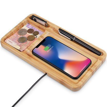 Bamboo Wood Wireless Charger - ChunkCase