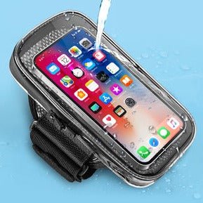 Clear Waterproof Arm Pouch - Compatible with: iPhone Samsung Google Pixel Phones - ChunkCase