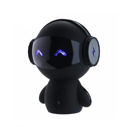 Cute Mini Robot Bluetooth Speaker