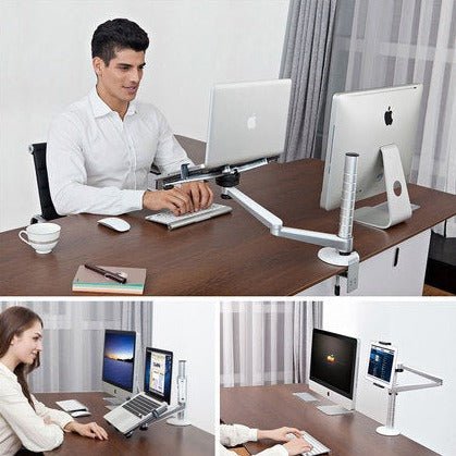 Dual Arm Laptop Stand Holder - ChunkCase