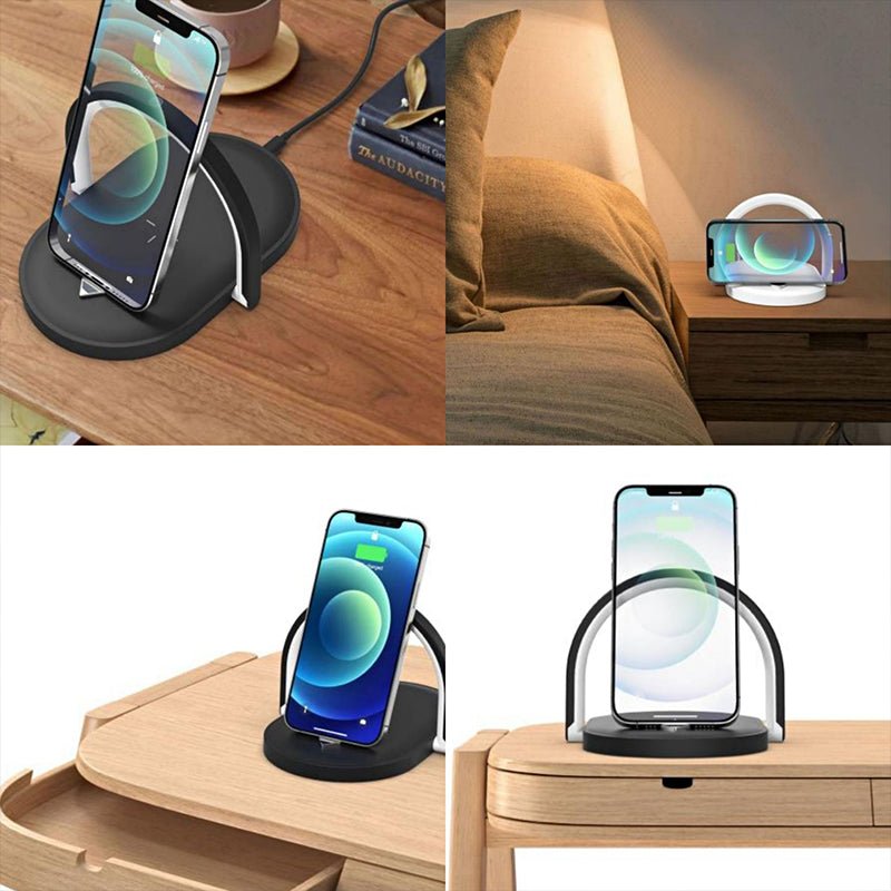 Futuristic Wireless Charger and Night Light - ChunkCase