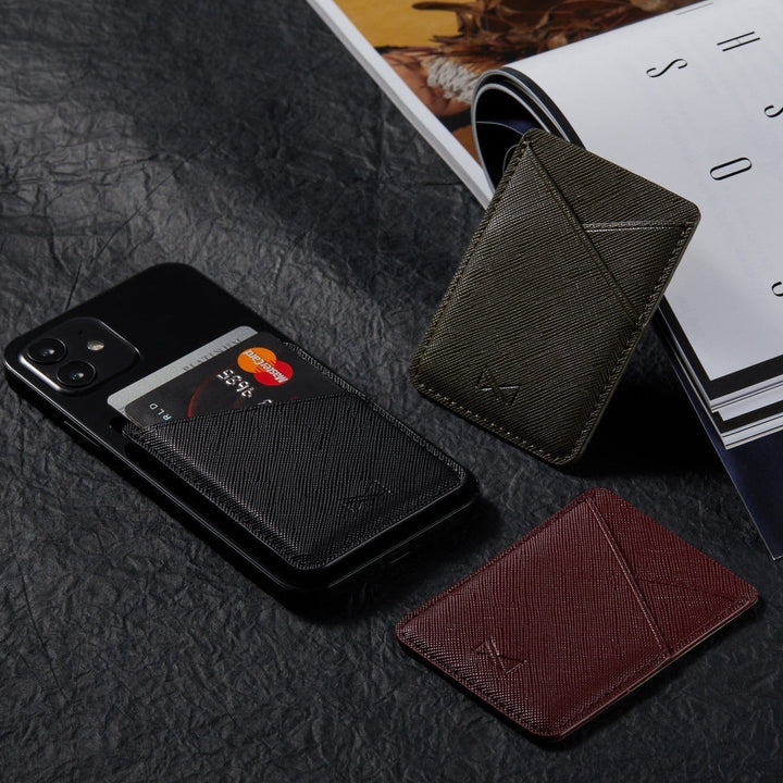 iPhone Minimalist Stick On Card Sleeve - ChunkCase