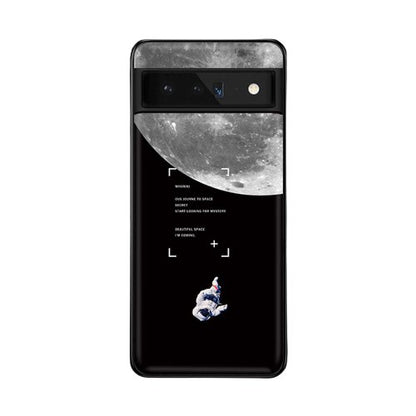 Moon and Astronaut Google Pixel Case - ChunkCase