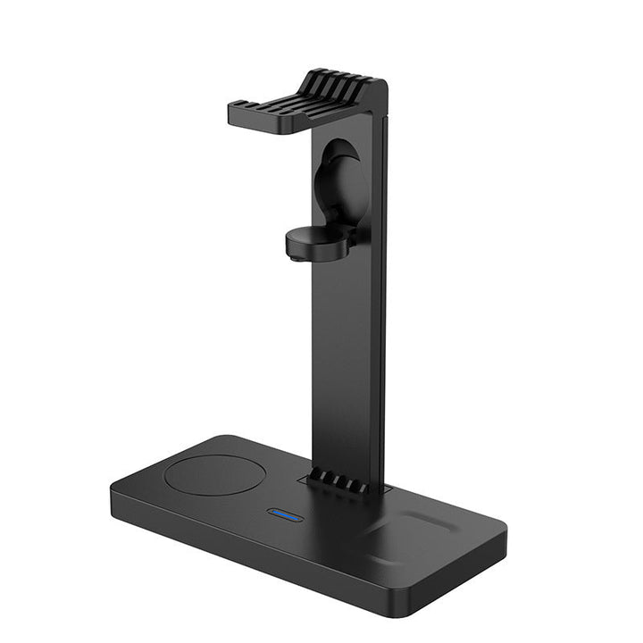Premium AirPods Max Headphone Stand with Wireless Charger for iPhone and AirPods