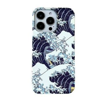 Ukiyo-e Waves iPhone Case -#option1-#-ChunkCase