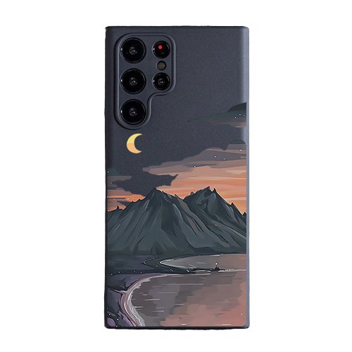 Zen Sunset and Mountain Samsung Galaxy Case