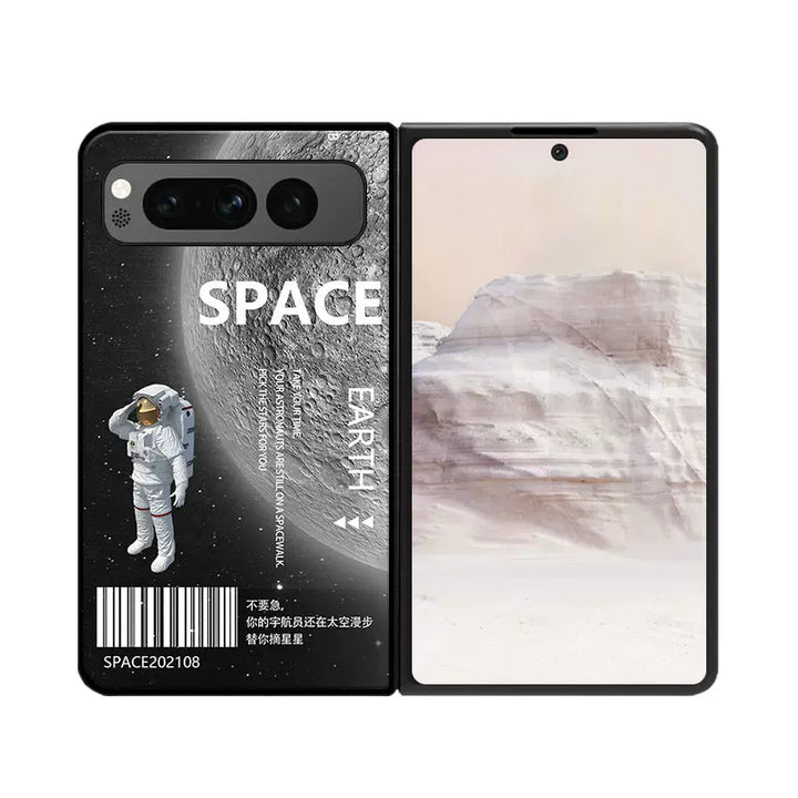 Space Astronaut Google Pixel Fold Case