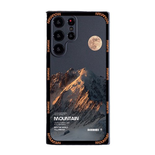 Orange Mountain Samsung Galaxy Case